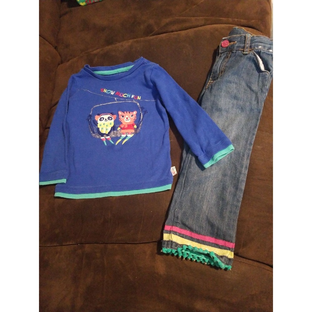 Gymboree color happy ski outfit 2t